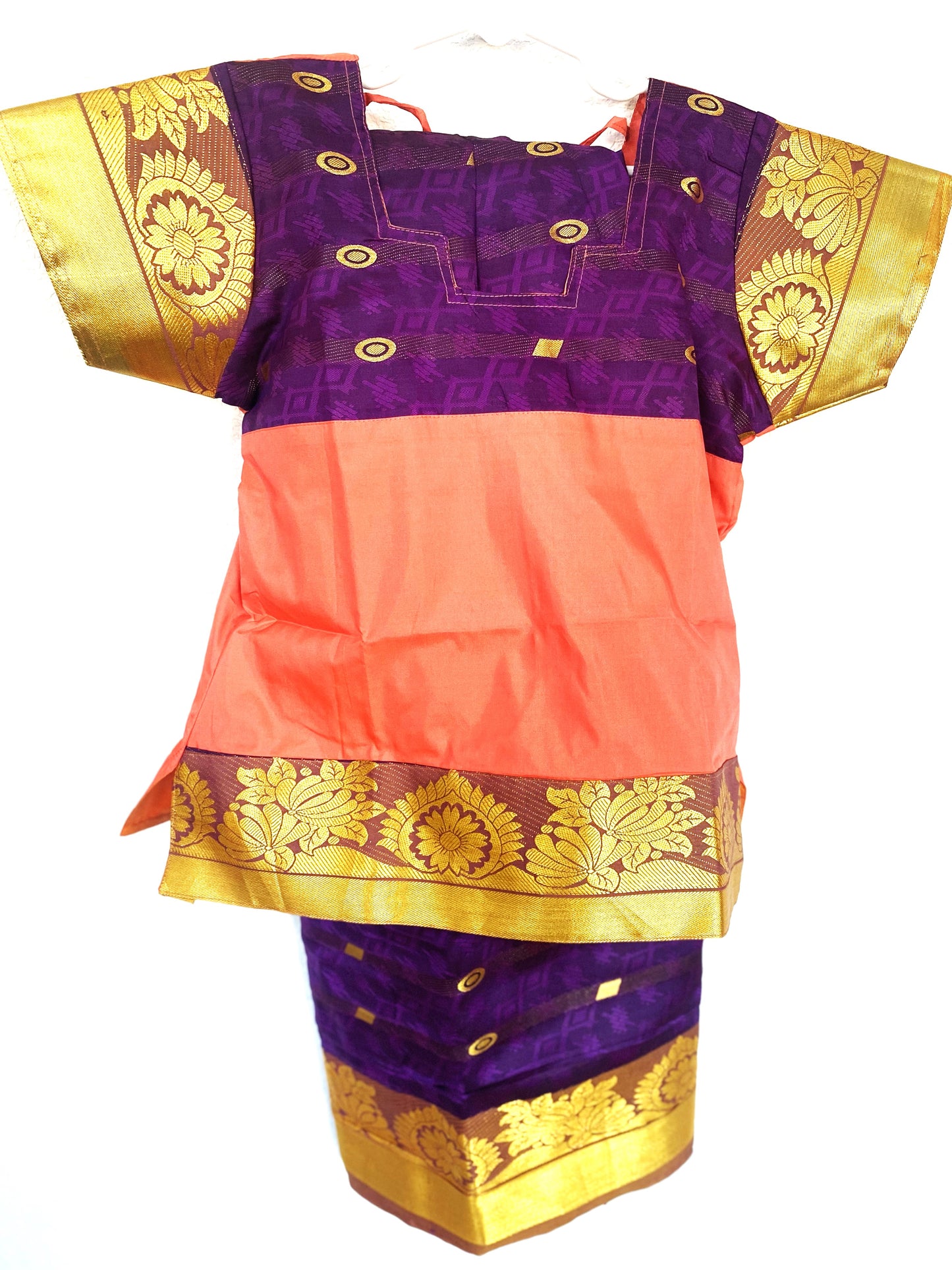 Art Silk - Pattu Pavadai - Lehenga Choli