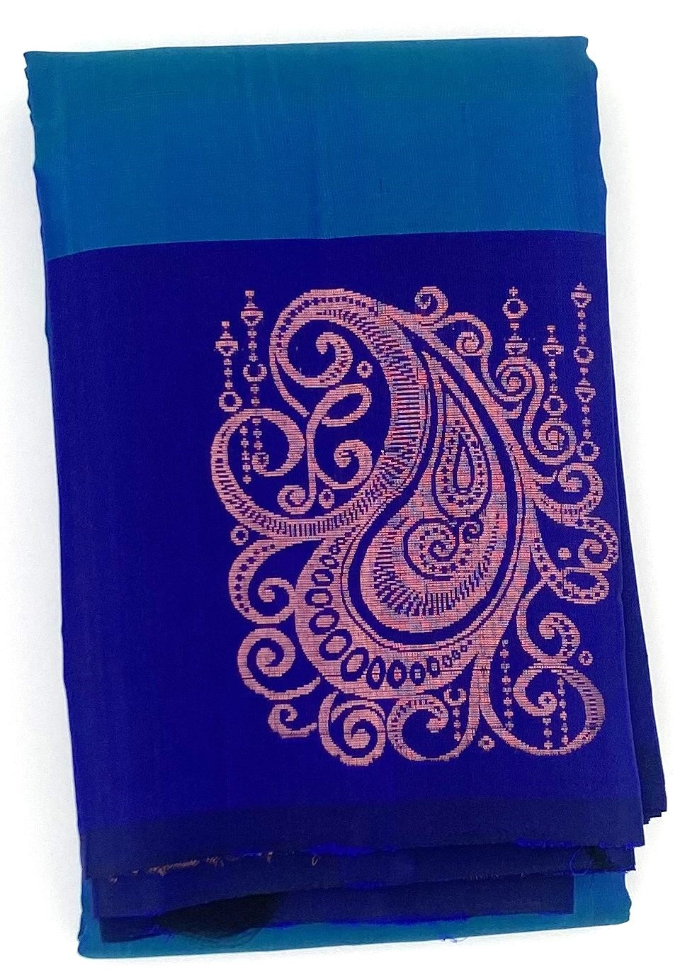 Handloom Pure Silk Saree - Mango Motif