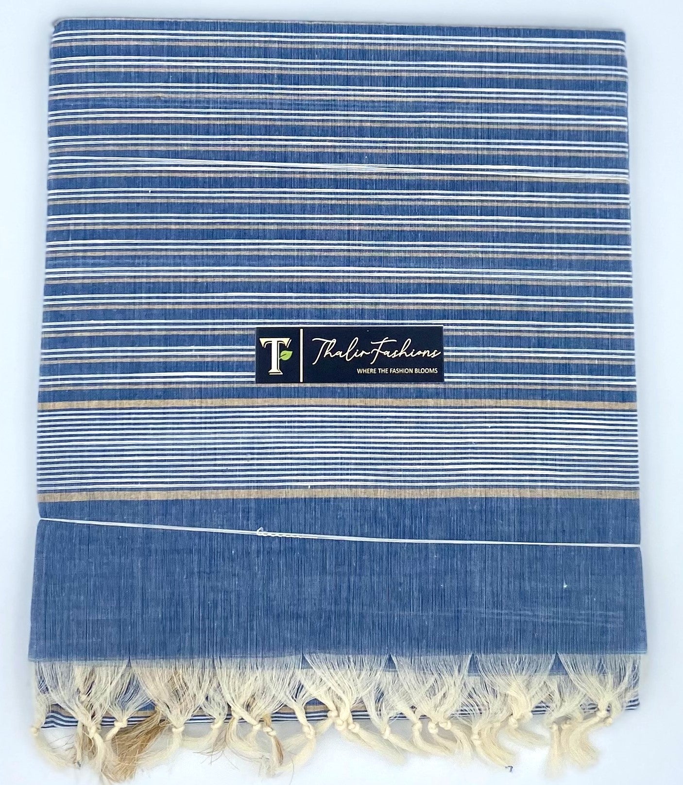 Cotton Saree - Stripes