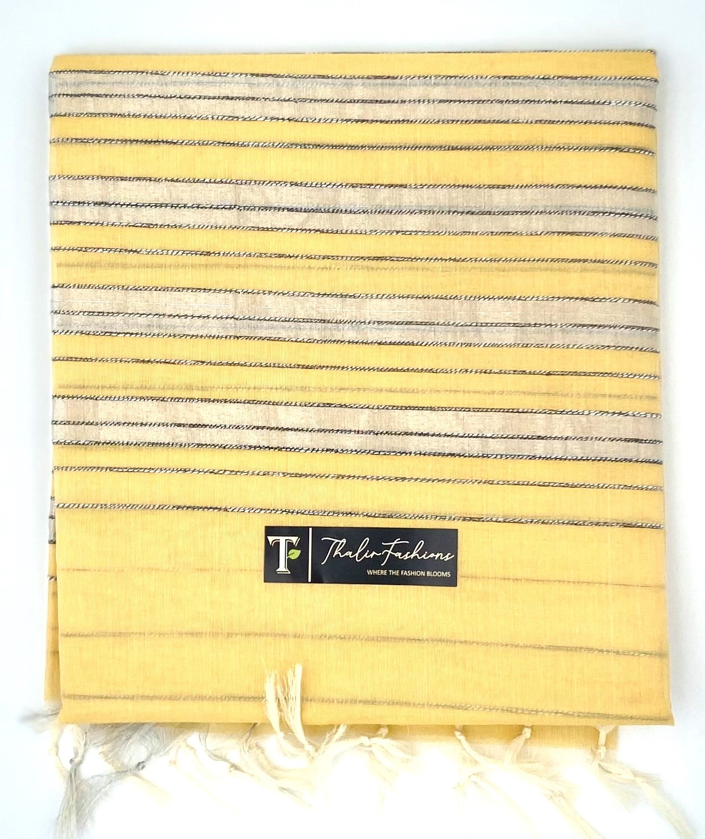 Cotton Saree - Fancy stripes