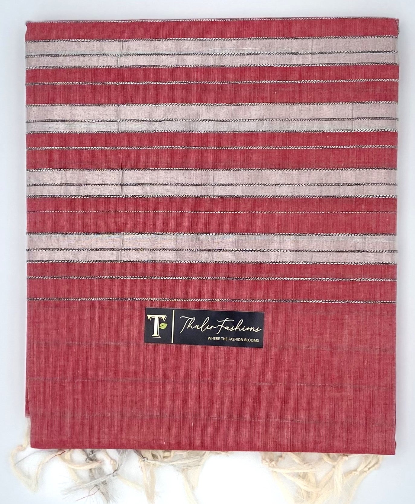 Cotton Saree - Fancy stripes