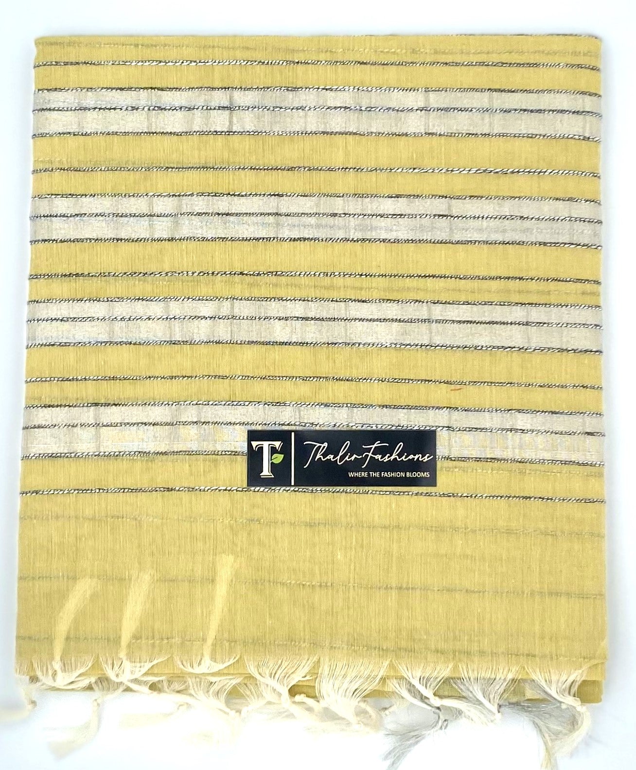 Cotton Saree - Fancy stripes