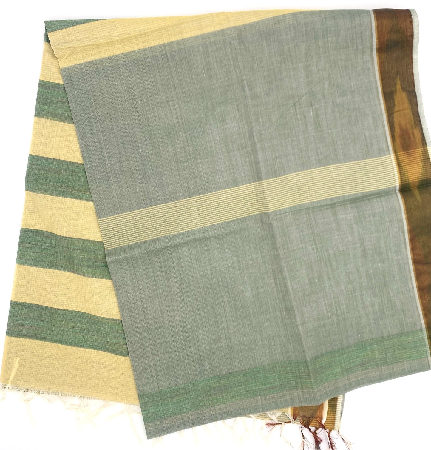 Cotton Saree - 2 inch Pochampally border